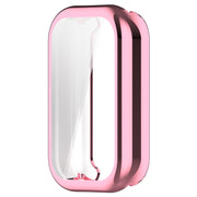 For Xiaomi Smart Band 8 Active Full Package TPU Electroplated Watch Protective Case(Pink)