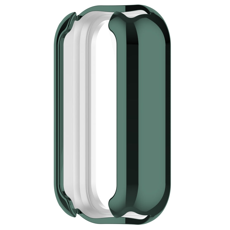For Xiaomi Smart Band 8 Active Full Package TPU Electroplated Watch Protective Case(Green)