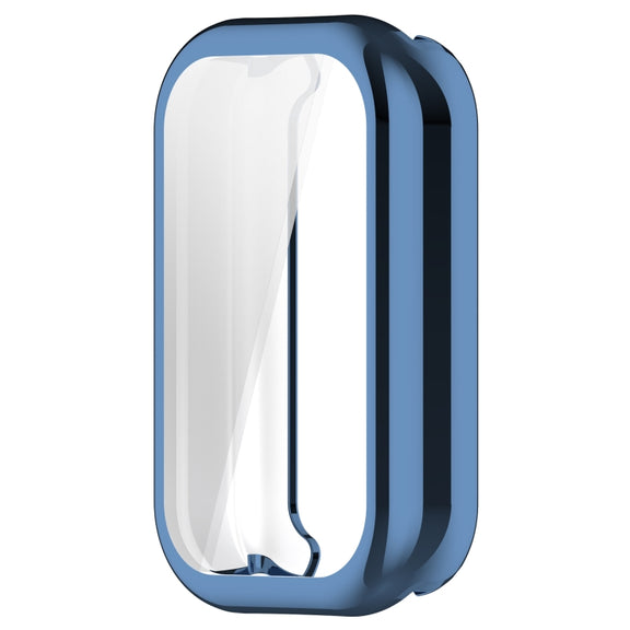 For Redmi Band 2 Full Package TPU Electroplated Watch Protective Case(Blue)