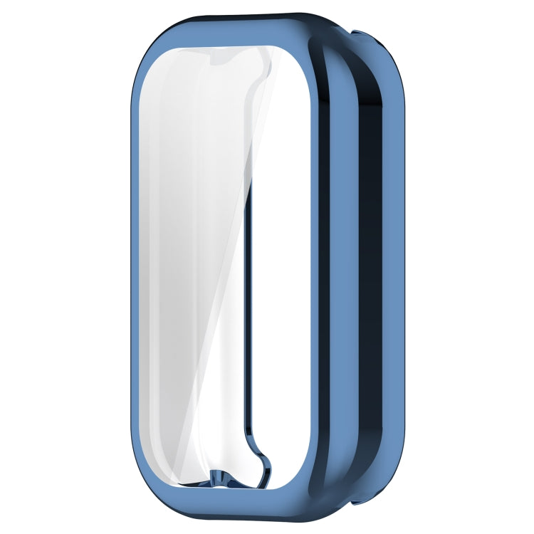 For Redmi Band 2 Full Package TPU Electroplated Watch Protective Case(Blue)