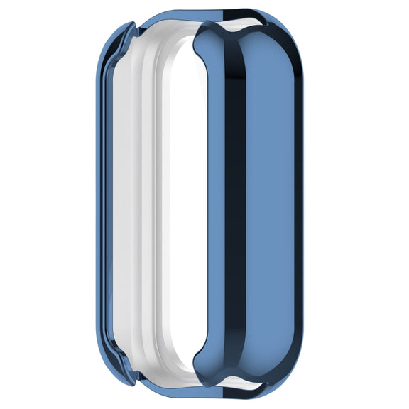 For Redmi Band 2 Full Package TPU Electroplated Watch Protective Case(Blue)