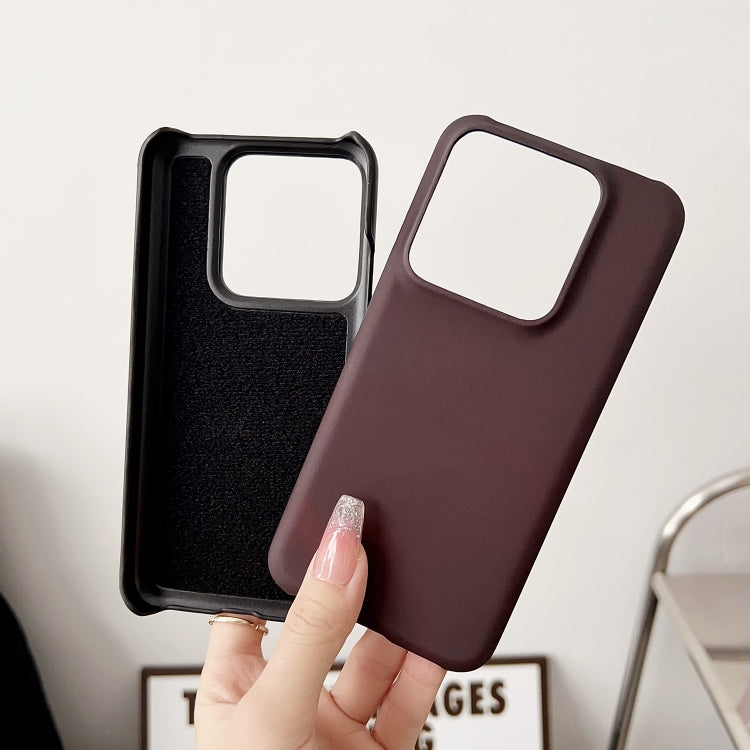 For Xiaomi 14 Pro Heat Sensitive PC Protective Phone Case(Black)