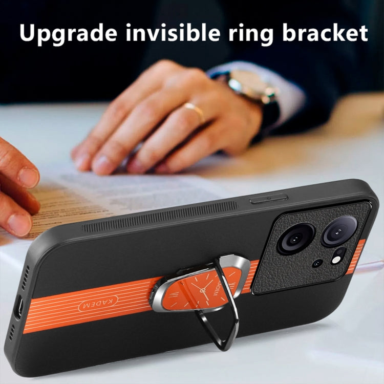 For Xiaomi Redmi K60 Ultra Magnetic Litchi Leather Back Phone Case with Holder(Green)