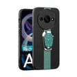 For Xiaomi Redmi A3 Magnetic Litchi Leather Back Phone Case with Holder(Green) - Xiaomi Cases by PMC TechLife | Online Shopping South Africa | PMC TechLife | Buy Now Pay Later Mobicred