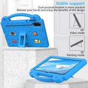 For Honor X8 Pro 11.5 Handle Kickstand Children EVA Shockproof Tablet Case(Sky Blue)