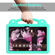 For Honor Pad 9 2023 12.1 Handle Kickstand Children EVA Shockproof Tablet Case(Mint Green)