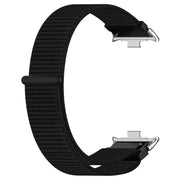 For Redmi Watch 4 / Watch 5 Nylon Loop Metal Connector Watch Band(Black)