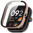 For Redmi Watch 4 Tempered Film Integrated PC Watch Protective Case(Pink) - Watch Cases by PMC TechLife | Online Shopping South Africa | PMC TechLife | Buy Now Pay Later Mobicred