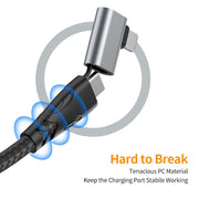 ENKAY PD100W 4-in-1 USB-A / Type-C to Type-C / 8 Pin Multifunction Fast Charging Cable with E-Marker, Cable Length:1m