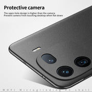 For vivo iQOO 12 MOFI Fandun Series Frosted PC Ultra-thin All-inclusive Phone Case(Gray)