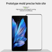 For vivo X Fold3 / X Fold3 Pro PINWUYO 9H 3D Hot Bending Tempered Glass Film(Black)