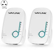 WAVLINK WN576K2 AC1200 Household WiFi Router Network Extender Dual Band Wireless Repeater, Plug:UK Plug (White)
