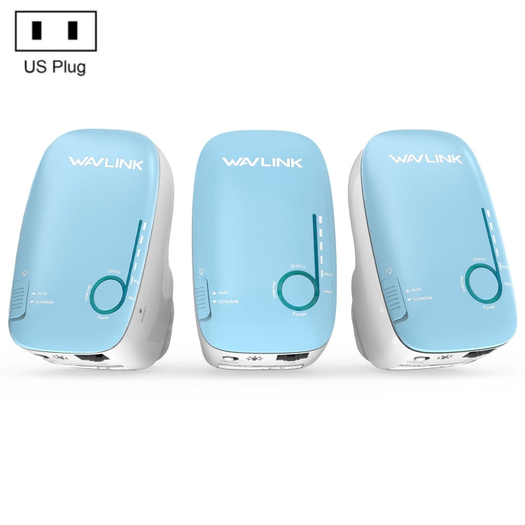 WAVLINK WN576K3 AC1200 Household WiFi Router Network Extender Dual Band Wireless Repeater, Plug:US Plug