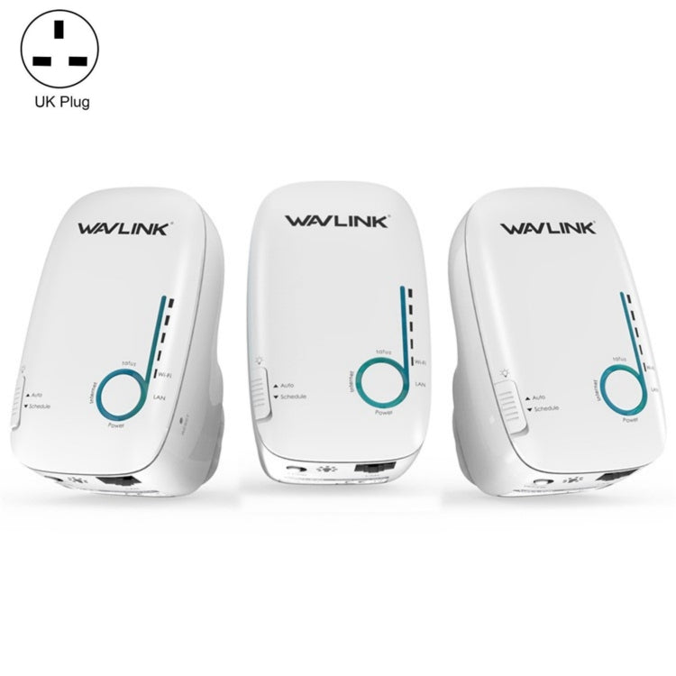 WAVLINK WS-WN576A2 AC750 Household WiFi Router Network Extender Dual Band Wireless Repeater, Plug:UK Plug