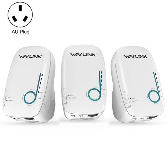 WAVLINK WS-WN576A2 AC750 Household WiFi Router Network Extender Dual Band Wireless Repeater, Plug:AU Plug