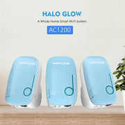 WAVLINK WS-WN576A2 AC750 Household WiFi Router Network Extender Dual Band Wireless Repeater, Plug:EU Plug