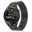 For Huawei Watch GT Runner H-Shaped Folding Buckle Stainless Steel Metal Watch Band(Gray) - Watch Bands by PMC TechLife | Online Shopping South Africa | PMC TechLife