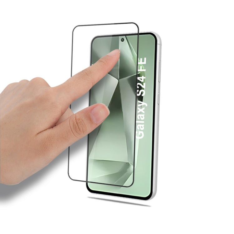For Samsung Galaxy S24 FE 5G mocolo 2.5D Full Glue Full Cover Tempered Glass Film