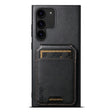For Samsung Galaxy S24+ 5G Suteni H02 Leather Wallet Stand Back Phone Case(Black) - Galaxy S24+ 5G Cases by Suteni | Online Shopping South Africa | PMC Jewellery | Buy Now Pay Later Mobicred