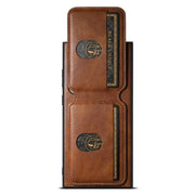 For Samsung Galaxy S24 Ultra Suteni H02 Leather Wallet Stand Back Phone Case(Brown)
