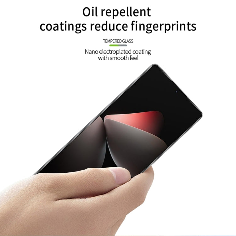 For Meizu 21 Pro MOFI 9H 2.5D Full Screen Tempered Glass Film(Black)