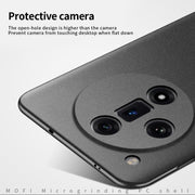 For OPPO Find X7 MOFI Fandun Series Frosted PC Ultra-thin All-inclusive Phone Case(Blue)