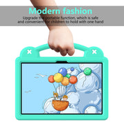 For Lenovo Tab P11 / J606F Handle Kickstand Children EVA Shockproof Tablet Case(Mint Green)