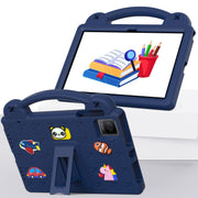 For TCL Tab 10 Gen2 10.36 2023 Handle Kickstand Children EVA Shockproof Tablet Case(Navy Blue)