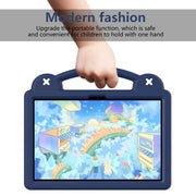 For DOOGEE T30 Pro 11 2023 Handle Kickstand Children EVA Shockproof Tablet Case(Navy Blue)
