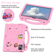 For Huawei MetePad 11 2023 / 2021 Handle Kickstand Children EVA Shockproof Tablet Case(Pink)