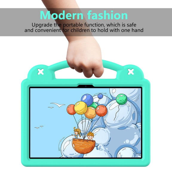 For Huawei MetePad 11 2023 / 2021 Handle Kickstand Children EVA Shockproof Tablet Case(Mint Green)