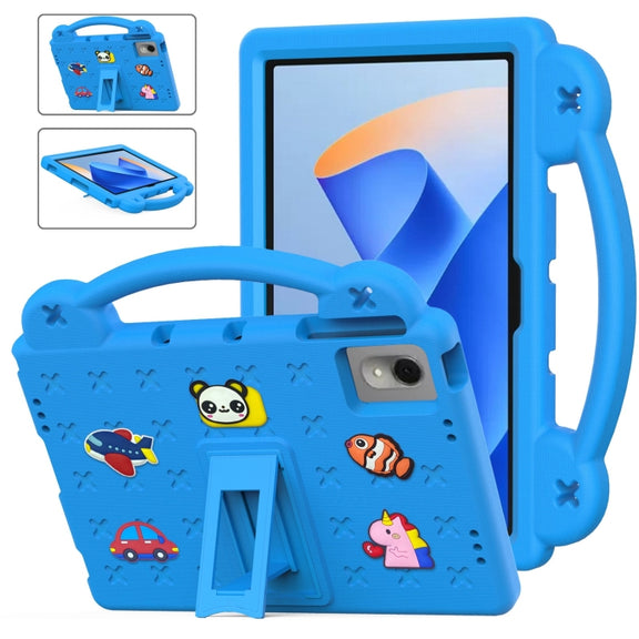 For Huawei MetePad 11 2023 / 2021 Handle Kickstand Children EVA Shockproof Tablet Case(Sky Blue)