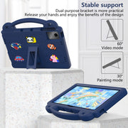 For Huawei MetePad 11 2023 / 2021 Handle Kickstand Children EVA Shockproof Tablet Case(Navy Blue)