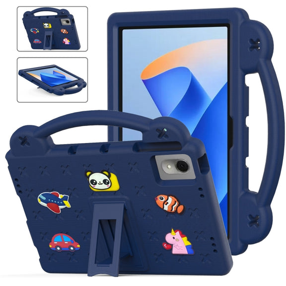 For Huawei MetePad 11 2023 / 2021 Handle Kickstand Children EVA Shockproof Tablet Case(Navy Blue)