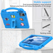 For Huawei MatePad SE 11 2024 Handle Kickstand Children EVA Shockproof Tablet Case(Sky Blue)