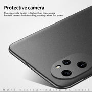 For Honor 100 Pro MOFI Fandun Series Frosted PC Ultra-thin All-inclusive Phone Case(Blue)