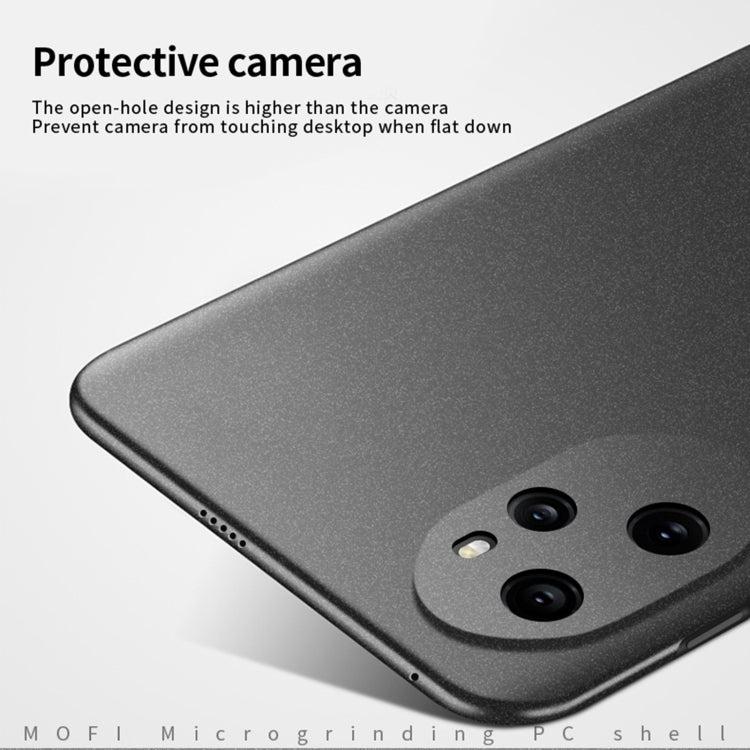 For Honor 100 Pro MOFI Fandun Series Frosted PC Ultra-thin All-inclusive Phone Case(Red)