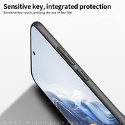 For Honor Magic6 MOFI Fandun Series Frosted PC Ultra-thin All-inclusive Phone Case(Blue)