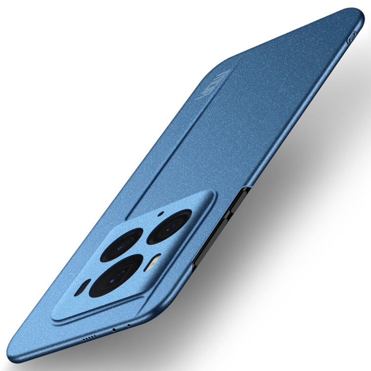 For Honor Magic6 Ultimate MOFI Fandun Series Frosted PC Ultra-thin All-inclusive Phone Case(Blue)