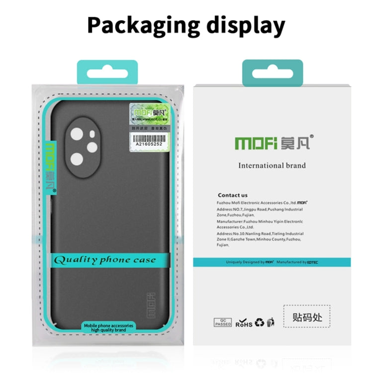 For Honor Magic6 MOFI Fandun Series Frosted PC Ultra-thin All-inclusive Phone Case(Red)