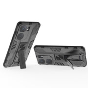 For vivo iQOO Neo9 Pro / Neo9 Supersonic Armor PC Hybrid TPU Phone Case(Black)