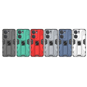 For vivo iQOO Neo9 Pro / Neo9 Supersonic Armor PC Hybrid TPU Phone Case(Black)