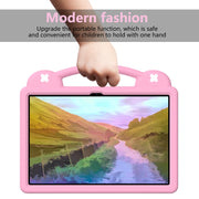 For  Lenovo Tab  P12 / Xiaoxin Pad Pro 12.7 Handle Kickstand Children EVA Shockproof Tablet Case(Pink)