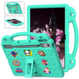 For  Lenovo Xiaoxin Pad Pro 12.7 2025 Handle Kickstand Children EVA Shockproof Tablet Case(Mint Green) - Lenovo by PMC TechLife | Online Shopping South Africa | PMC TechLife | Buy Now Pay Later Mobicred