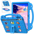 For  Lenovo Xiaoxin Pad Pro 12.7 2025 Handle Kickstand Children EVA Shockproof Tablet Case(Sky Blue) - Lenovo by PMC TechLife | Online Shopping South Africa | PMC TechLife | Buy Now Pay Later Mobicred
