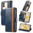 For vivo Y200 / V29E CaseNeo Splicing Dual Magnetic Buckle Leather Phone Case(Blue) - vivo Cases by PMC TechLife | Online Shopping South Africa | PMC TechLife | Buy Now Pay Later Mobicred