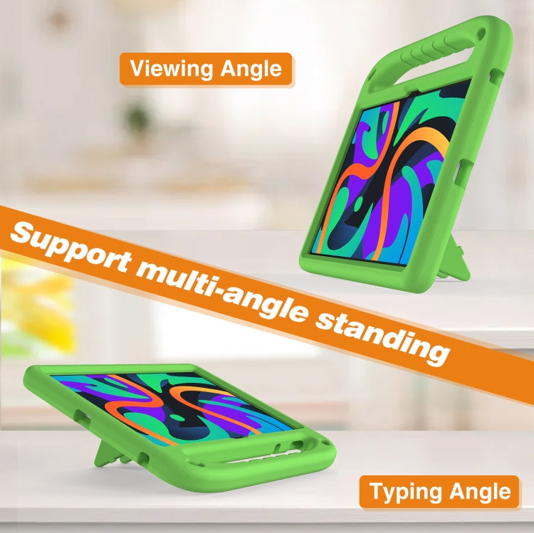 For Lenovo Tab  P12 / Xiaoxin Pad Pro 12.7 Handle EVA Shockproof Tablet Case with Holder(Green)