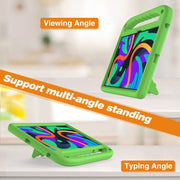 For Lenovo Tab  P12 / Xiaoxin Pad Pro 12.7 Handle EVA Shockproof Tablet Case with Holder(Green)
