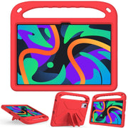 For Lenovo Tab  P12 / Xiaoxin Pad Pro 12.7 Handle EVA Shockproof Tablet Case with Holderr(Red)