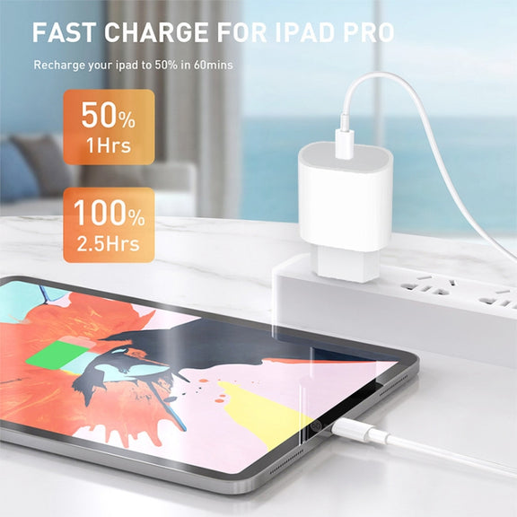 PD35W USB-C / Type-C Port Charger for iPhone / iPad Series, EU Plug